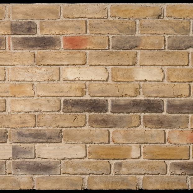 Dekorativni stenski panel - Opeka English Marron - 106 x 100 cm