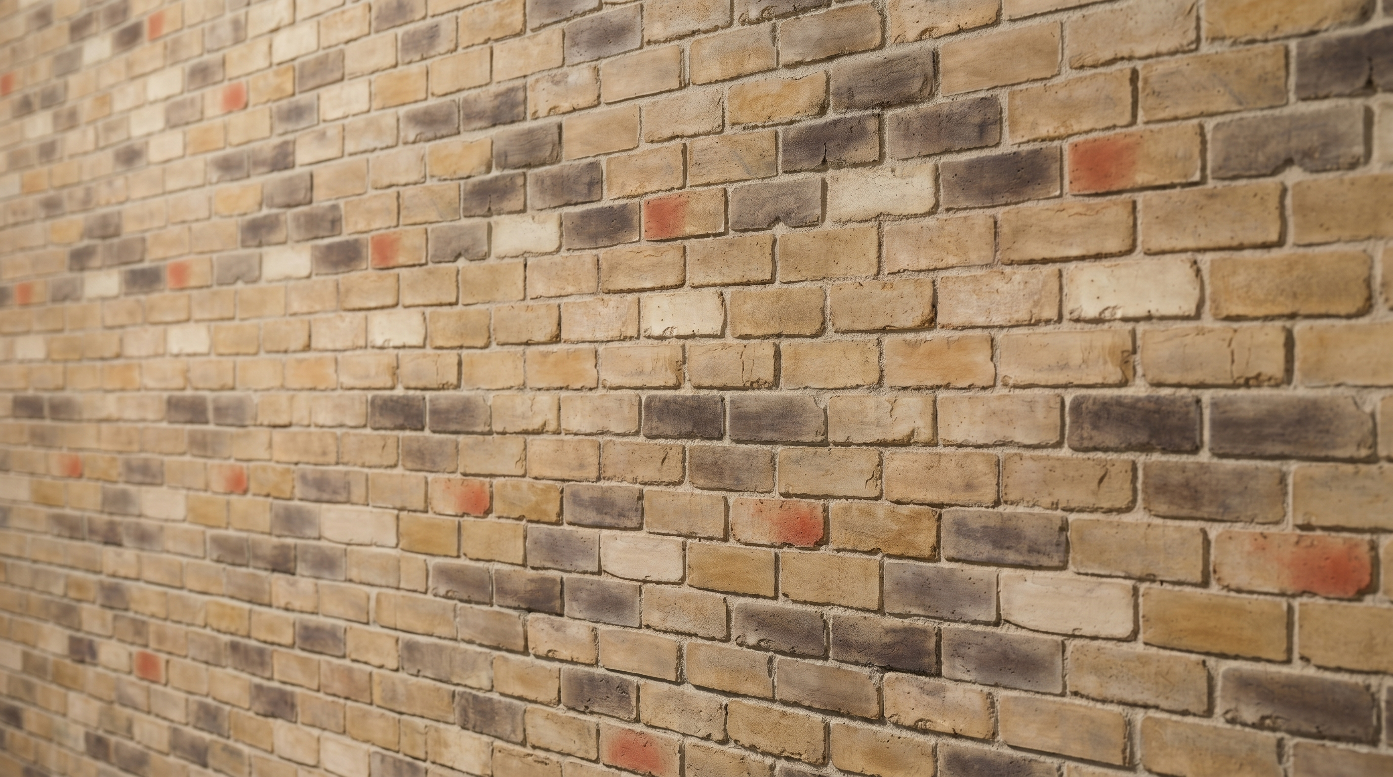 Dekorativni stenski panel - Opeka English Marron - 106 x 100 cm