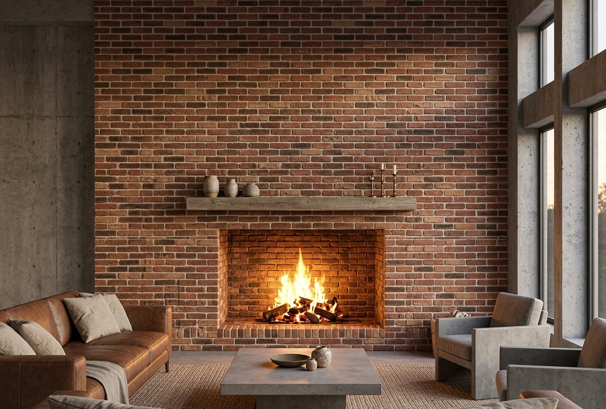 Dekorativni stenski panel - Opeka Country Teja SCL - 113 x 93 cm