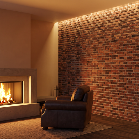 Dekorativni stenski panel - Opeka Country Teja SCL - 113 x 93 cm