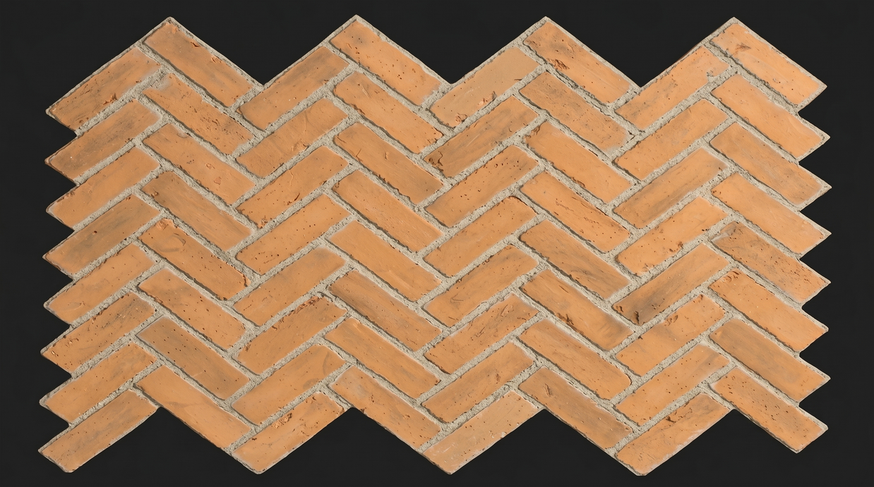 Dekorativni stenski panel - Opeka Espiga Teja - 125 x 100 cm