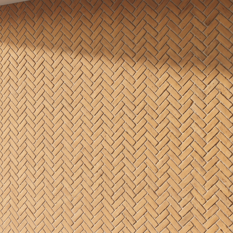 Dekorativni stenski panel - Opeka Espiga Teja - 125 x 100 cm