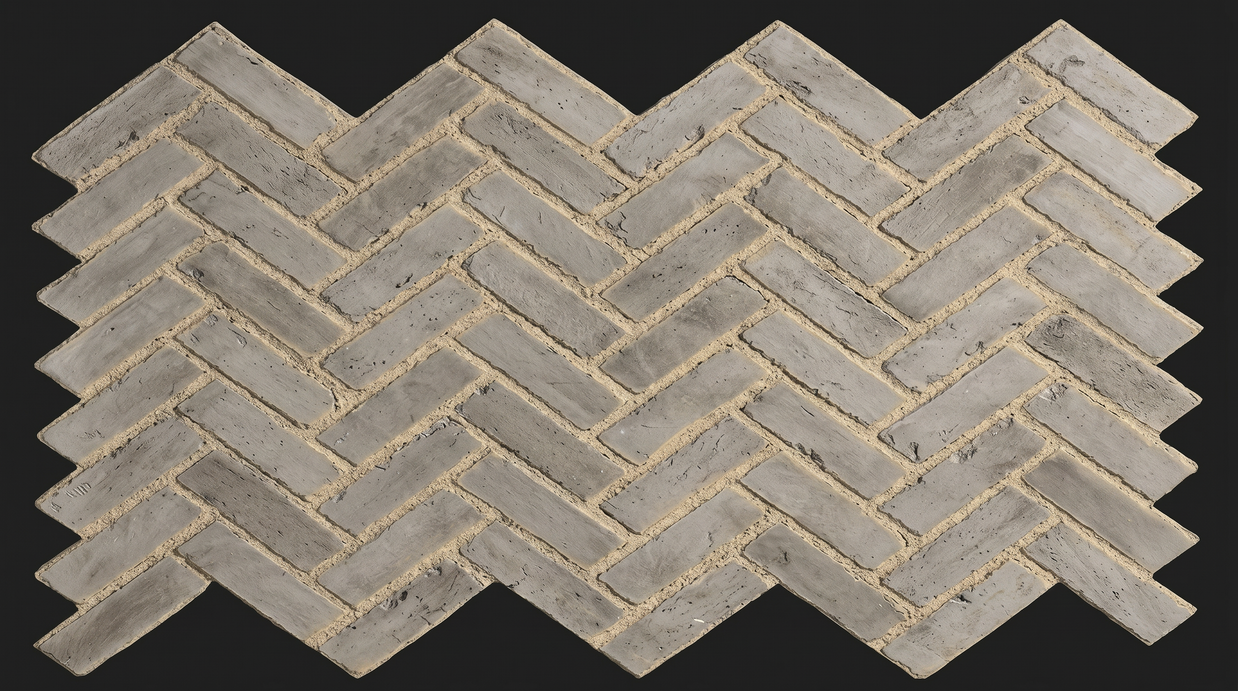 Dekorativni stenski panel - Opeka Espiga Gris - 125 x 100 cm