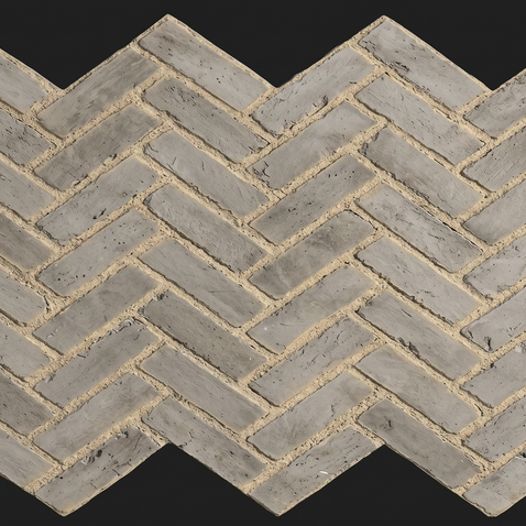 Dekorativni stenski panel - Opeka Espiga Gris - 125 x 100 cm