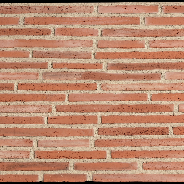 Dekorativni stenski panel - Opeka Long Hitox rdeča - 118 x 93 cm