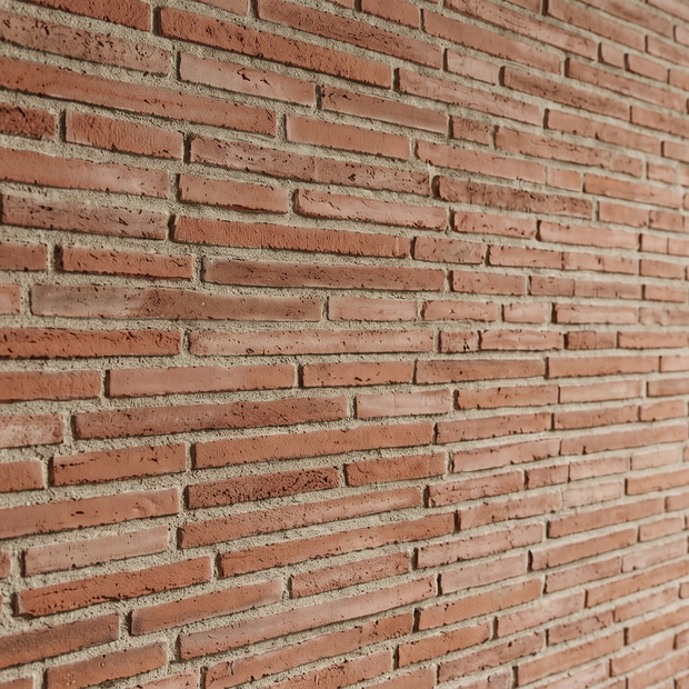 Dekorativni stenski panel - Opeka Long Hitox rdeča - 118 x 93 cm