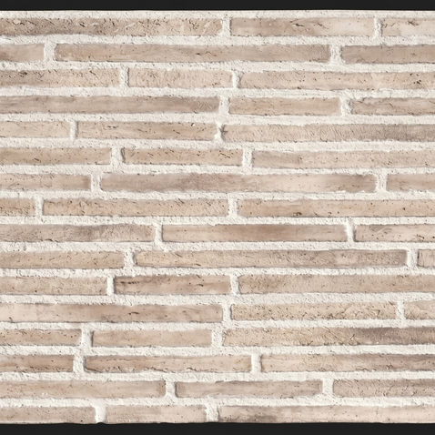 Dekorativni stenski panel - Opeka Long Cuero - 118 x 93 cm