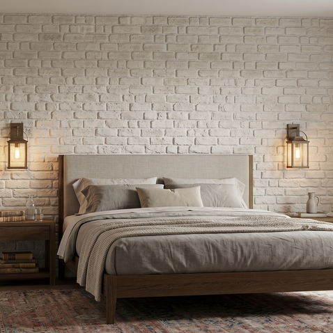Dekorativni stenski panel - Opeka Wall Titanio - 120 x 90,5 cm