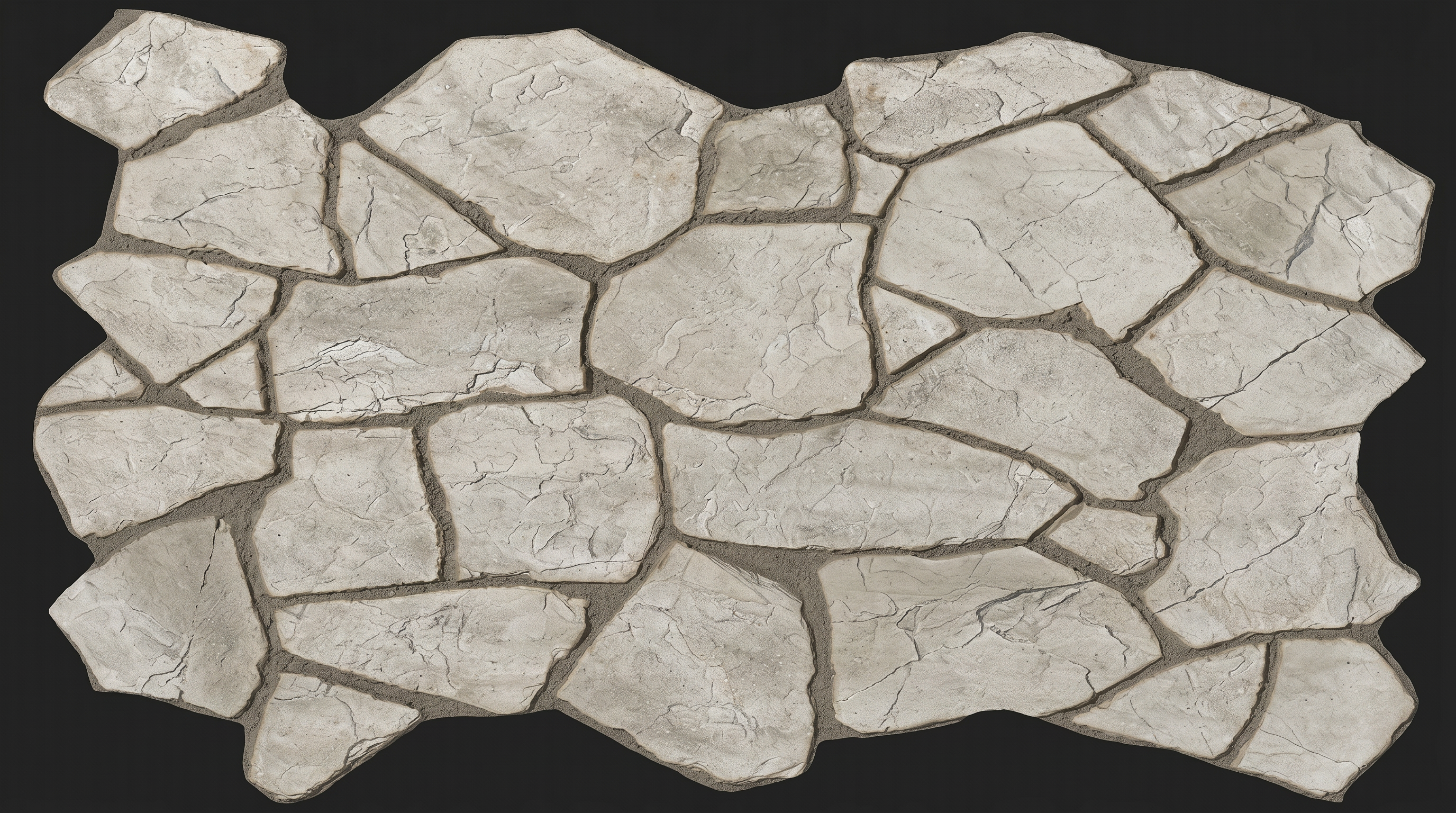 Dekorativni stenski panel - Kamen Flat - 124 x 100 cm