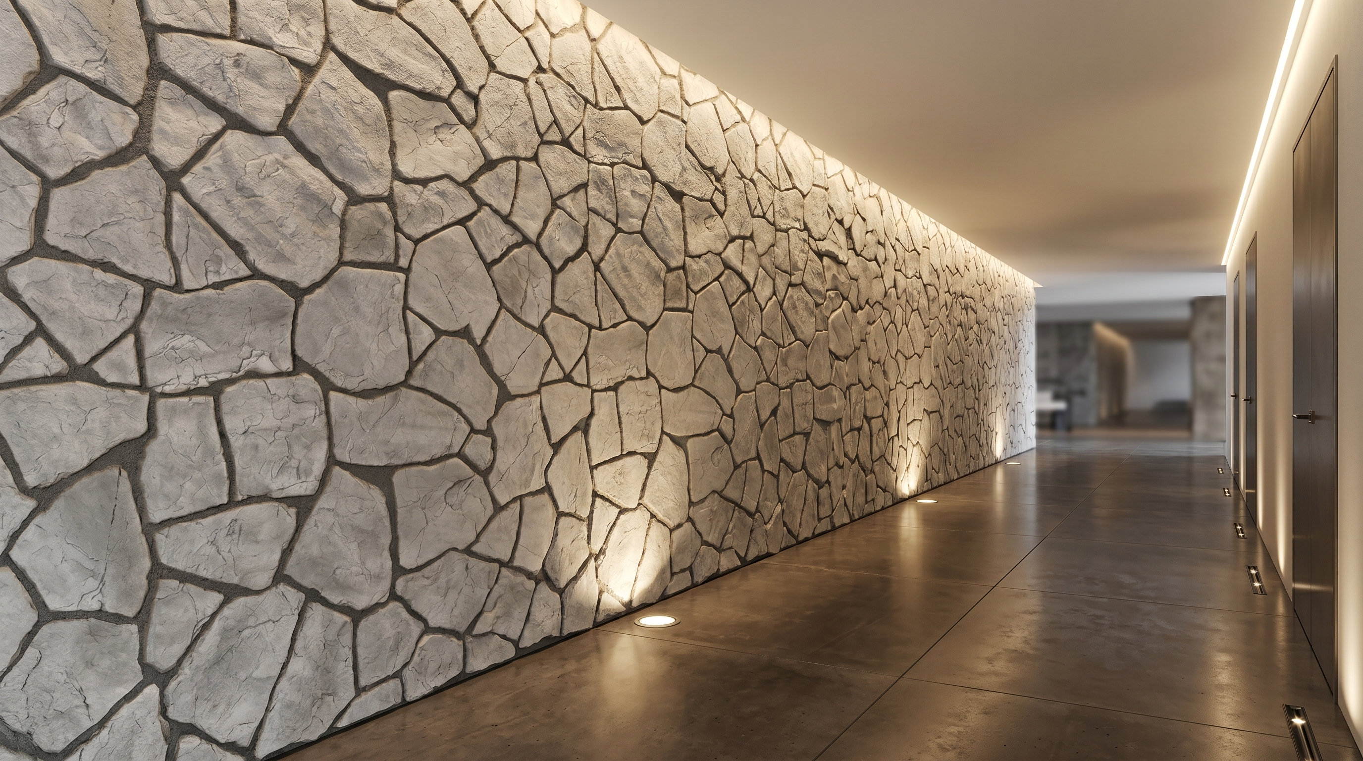 Dekorativni stenski panel - Kamen Flat - 124 x 100 cm