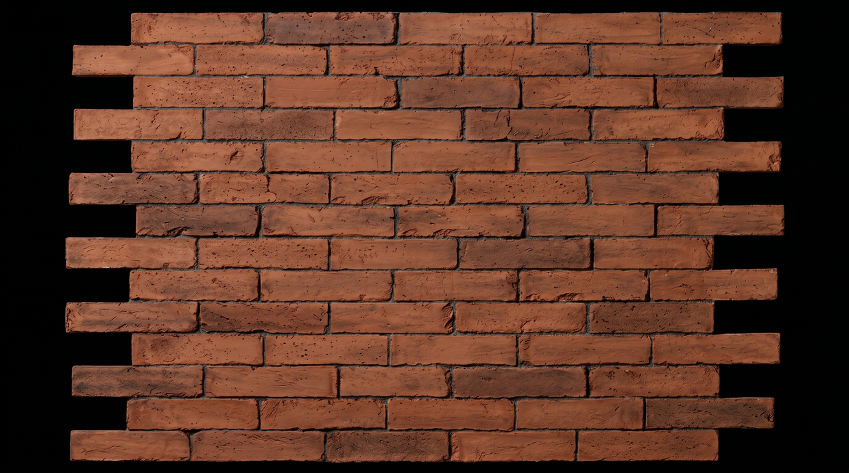 Dekorativni stenski panel - Opeka Block - 123 x 90 cm