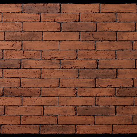 Dekorativni stenski panel - Opeka Block - 123 x 90 cm