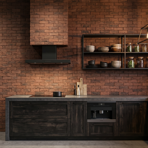 Dekorativni stenski panel - Opeka Block - 123 x 90 cm
