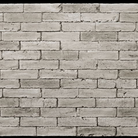 Dekorativni stenski panel - Opeka Block Titanio - 123 x 90 cm