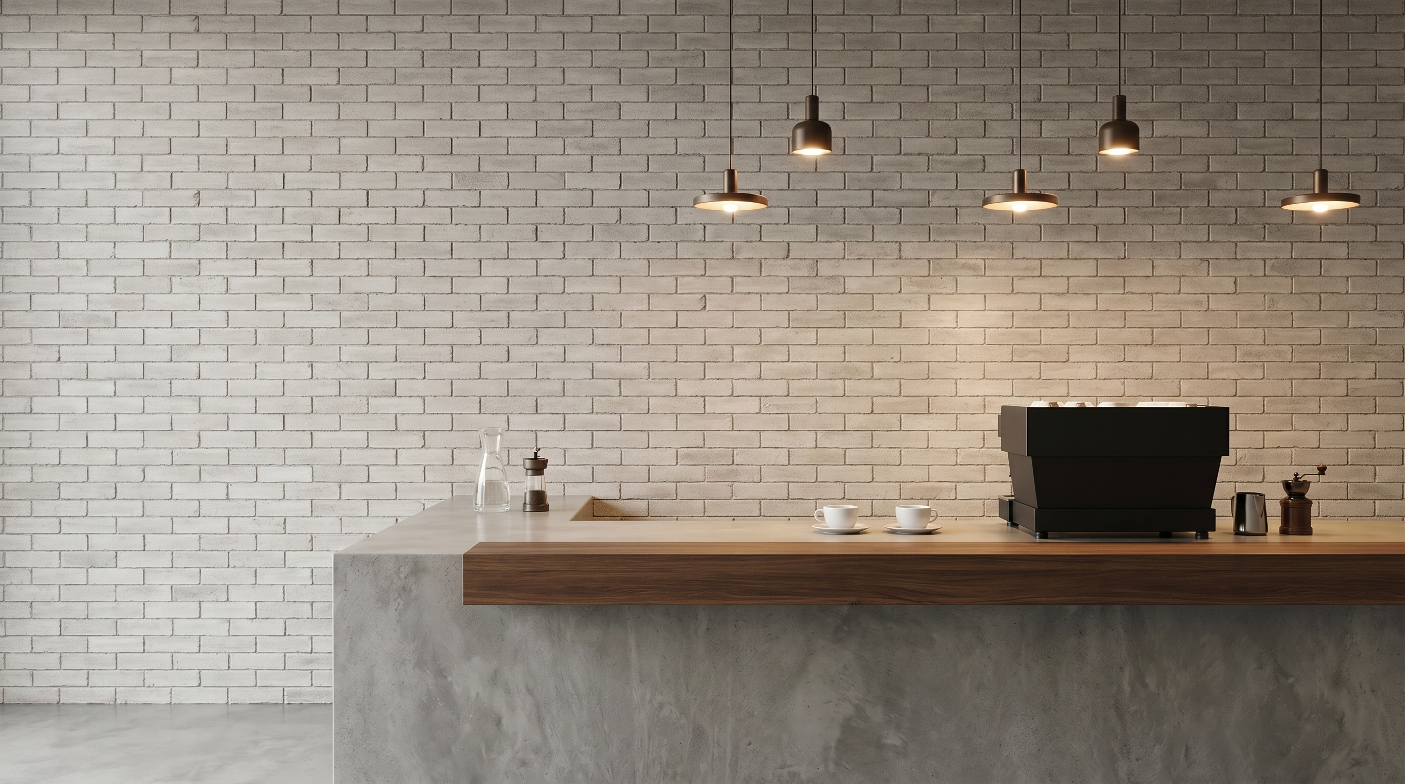 Dekorativni stenski panel - Opeka Block Titanio - 123 x 90 cm