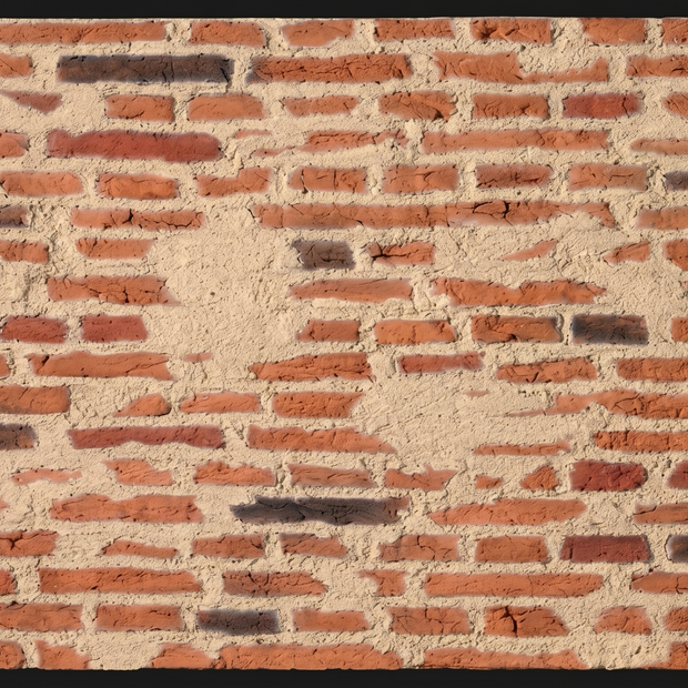 Dekorativni stenski panel - Opeka Grunge - 114 x 92 cm