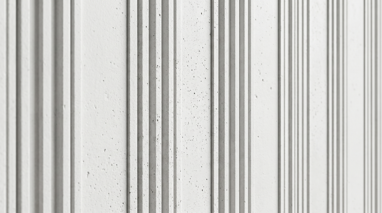 Dekorativni stenski panel - Beton Cement - 208 x 81 cm