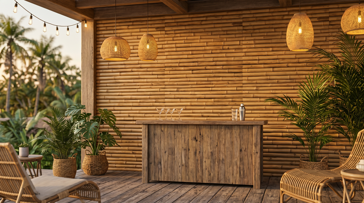 Dekorativni stenski panel - Les Onsen - 240 x 90 cm