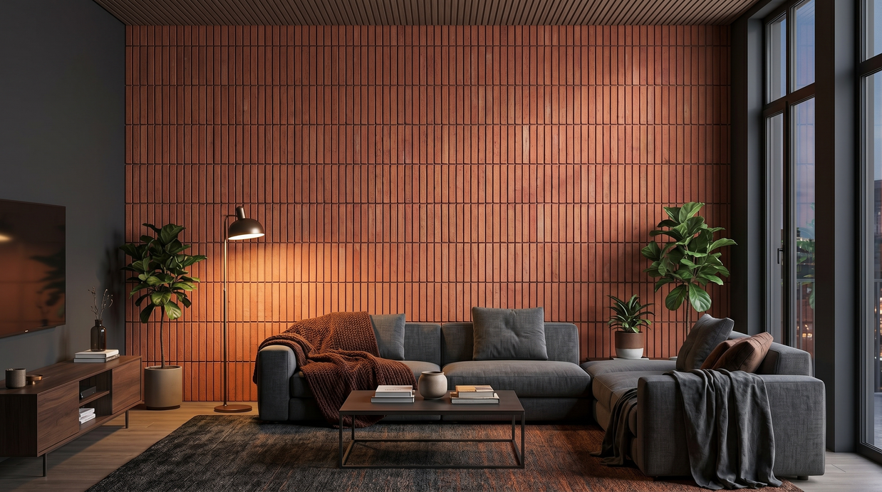 Dekorativni stenski panel - Opeka Slim - 115 x 88,5 cm