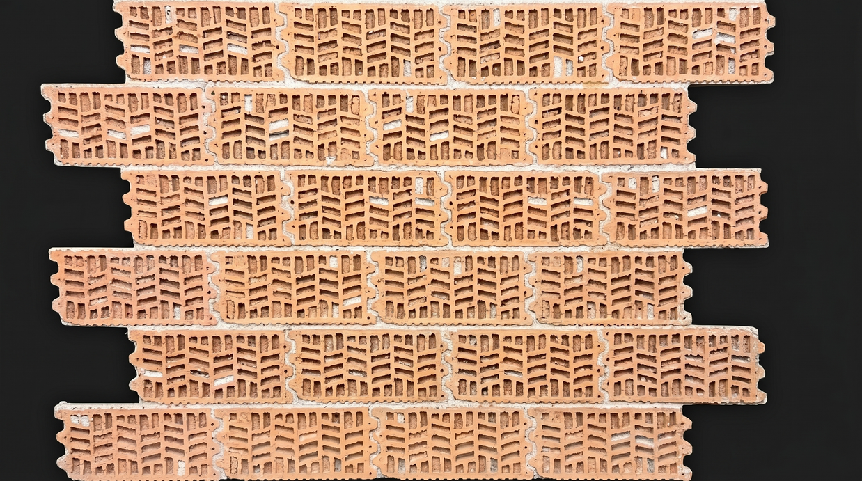 Dekorativni stenski panel - Opeka Perfor - 139 x 93 cm