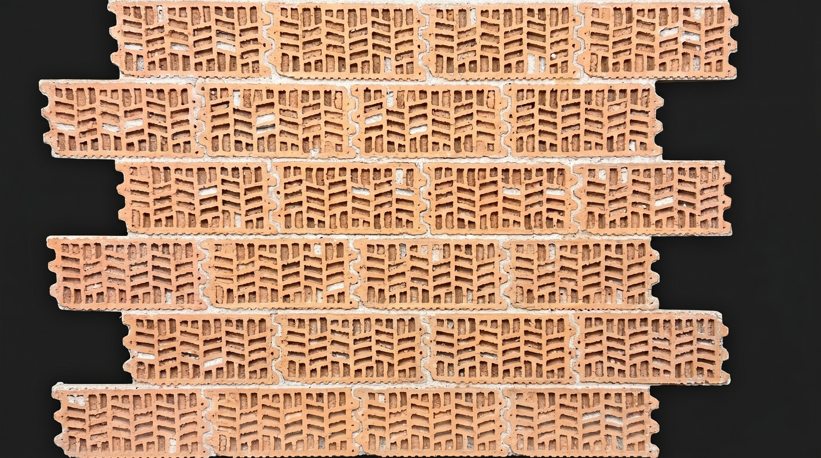 Dekorativni stenski panel - Opeka Perfor - 139 x 93 cm