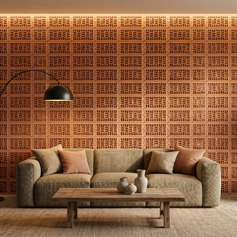 Dekorativni stenski panel - Opeka Perfor - 139 x 93 cm