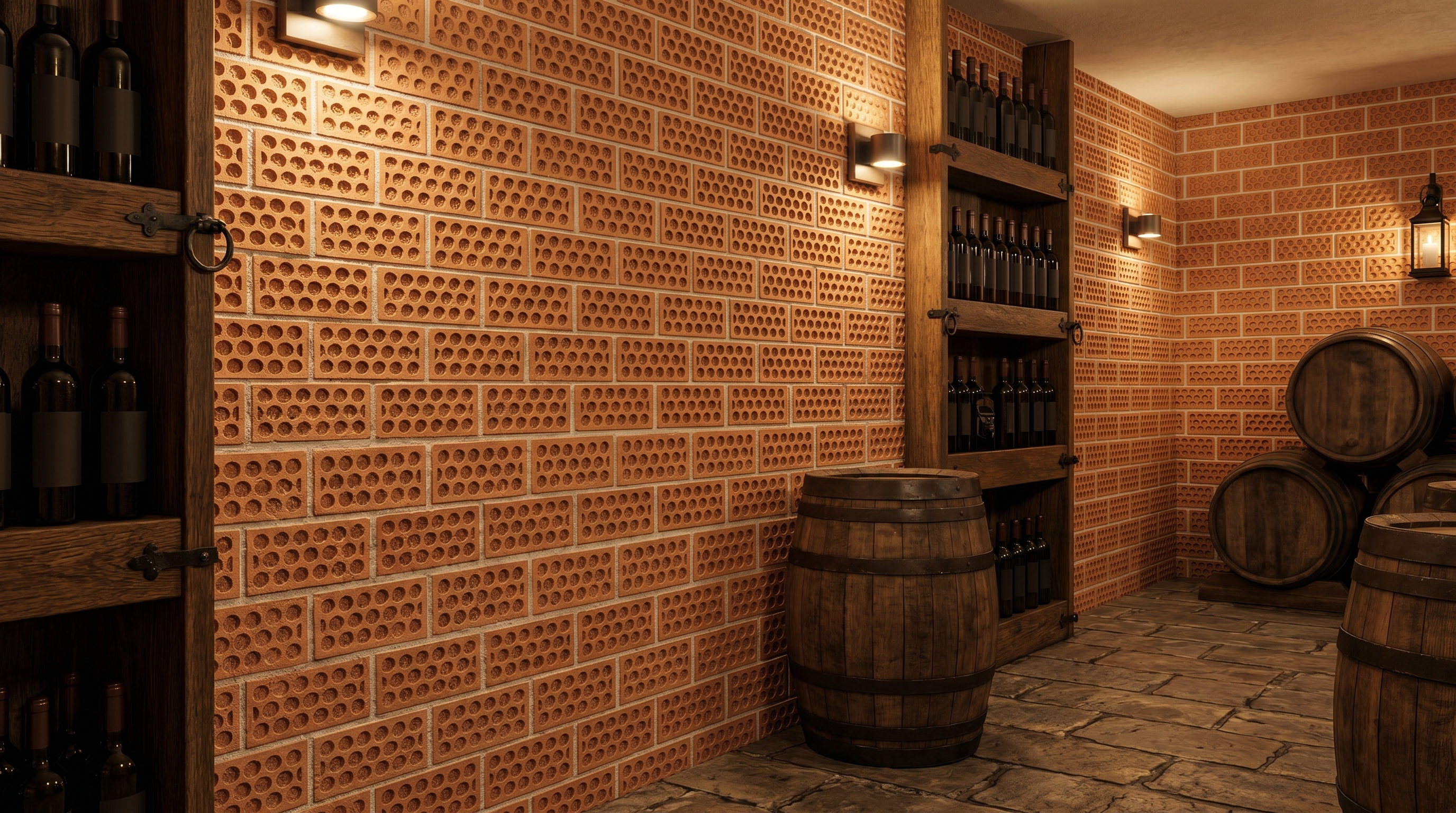 Dekorativni stenski panel - Opeka Classic - 134.5 x 100,5 cm