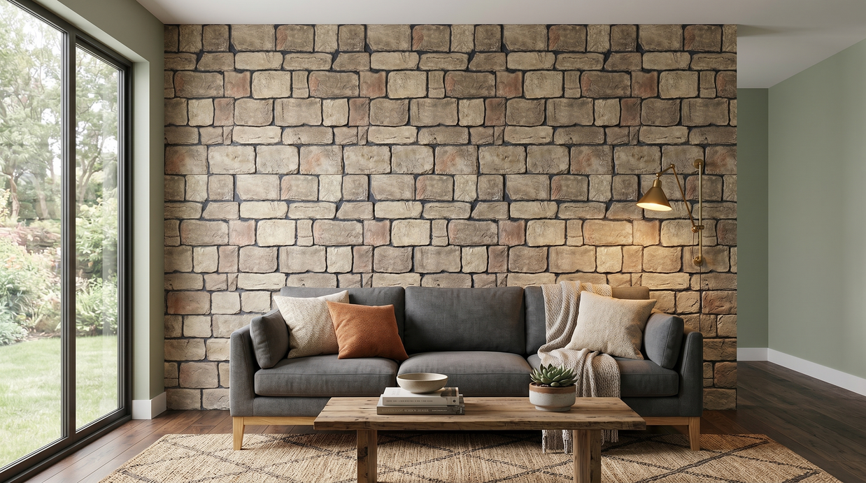 Dekorativni stenski panel - Kamen Muro Carsario - 118 x 93 cm