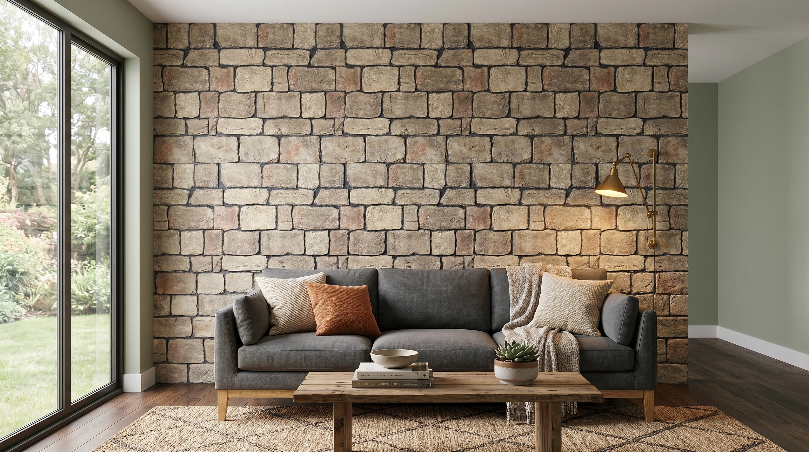 Dekorativni stenski panel - Kamen Muro Carsario - 118 x 93 cm