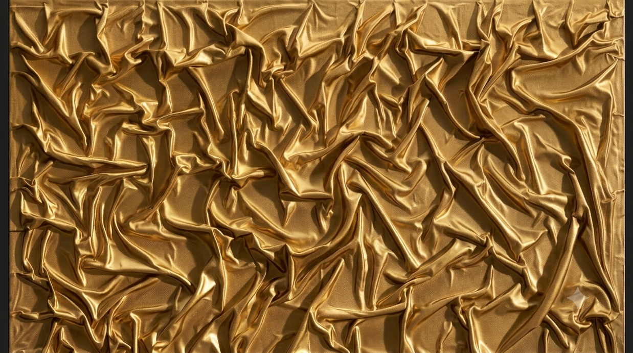 Dekorativni stenski panel - Tekstura Kioto Oro - 119 x 80 cm
