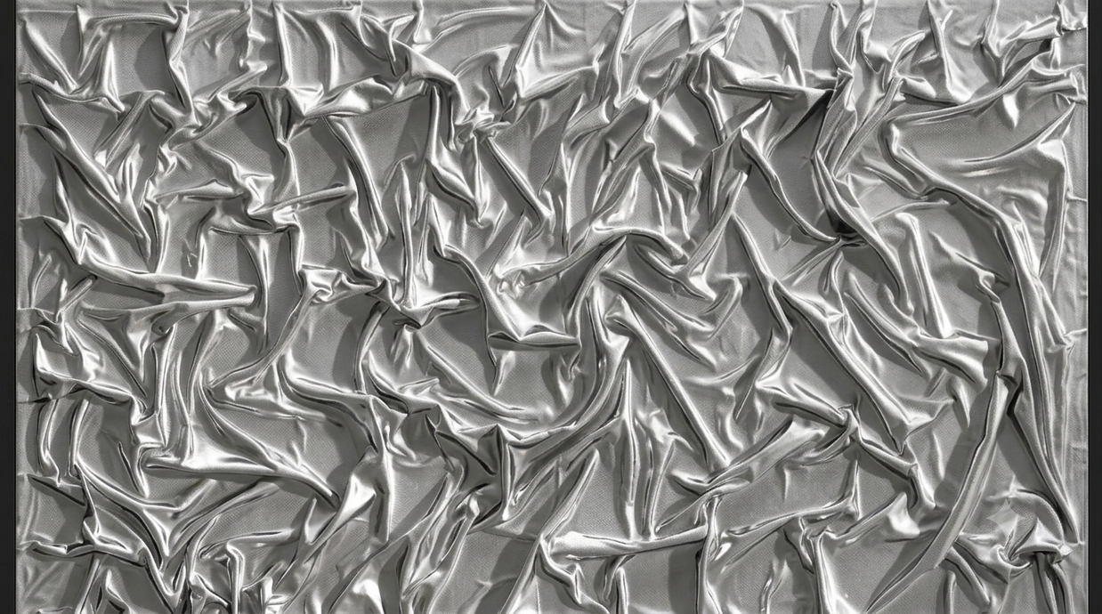 Dekorativni stenski panel - Tekstura Kioto Plata - 119 x 80 cm