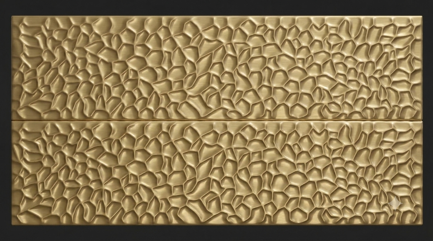 Dekorativni stenski panel - Tekstura Sinkiang oro - 120 x 89 cm