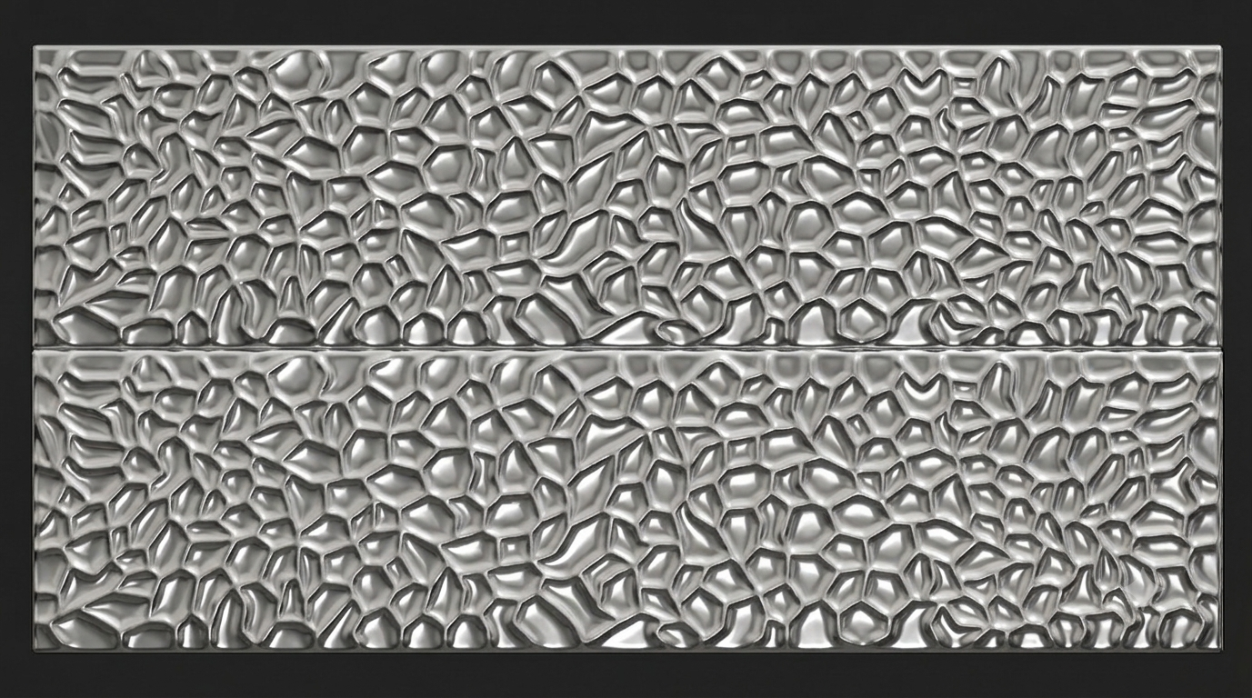 Dekorativni stenski panel - Tekstura Sinkiang Plata - 120 x 89 cm