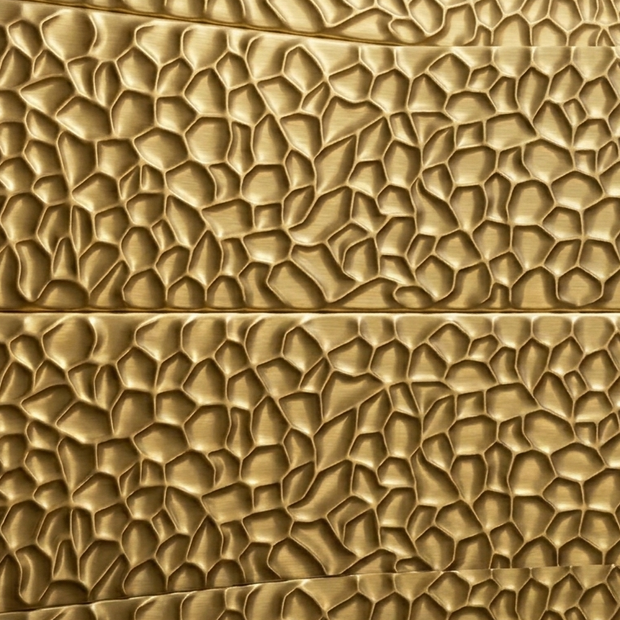 Dekorativni stenski panel - Tekstura Sinkiang oro - 120 x 89 cm