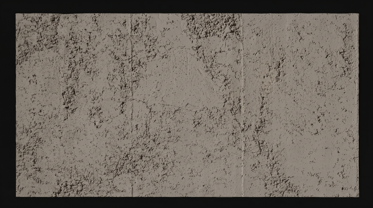 Dekorativni stenski panel - Beton Rough temen - 150 x 80 cm