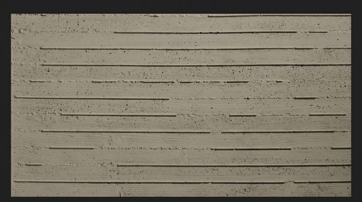 Dekorativni stenski panel - Beton Tables - 150 x 79 cm