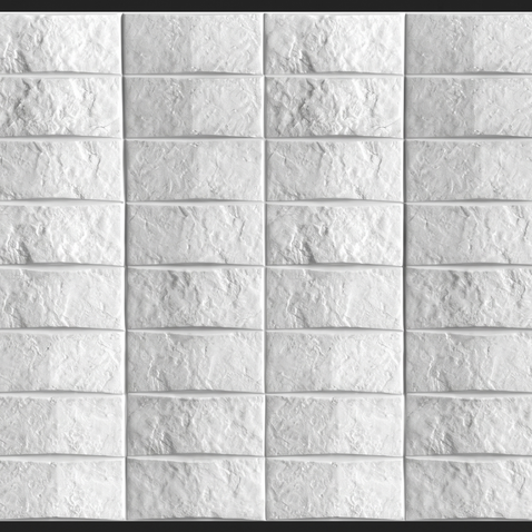 Dekorativni stenski panel - Tekstura Kashi - 90 x 60 cm