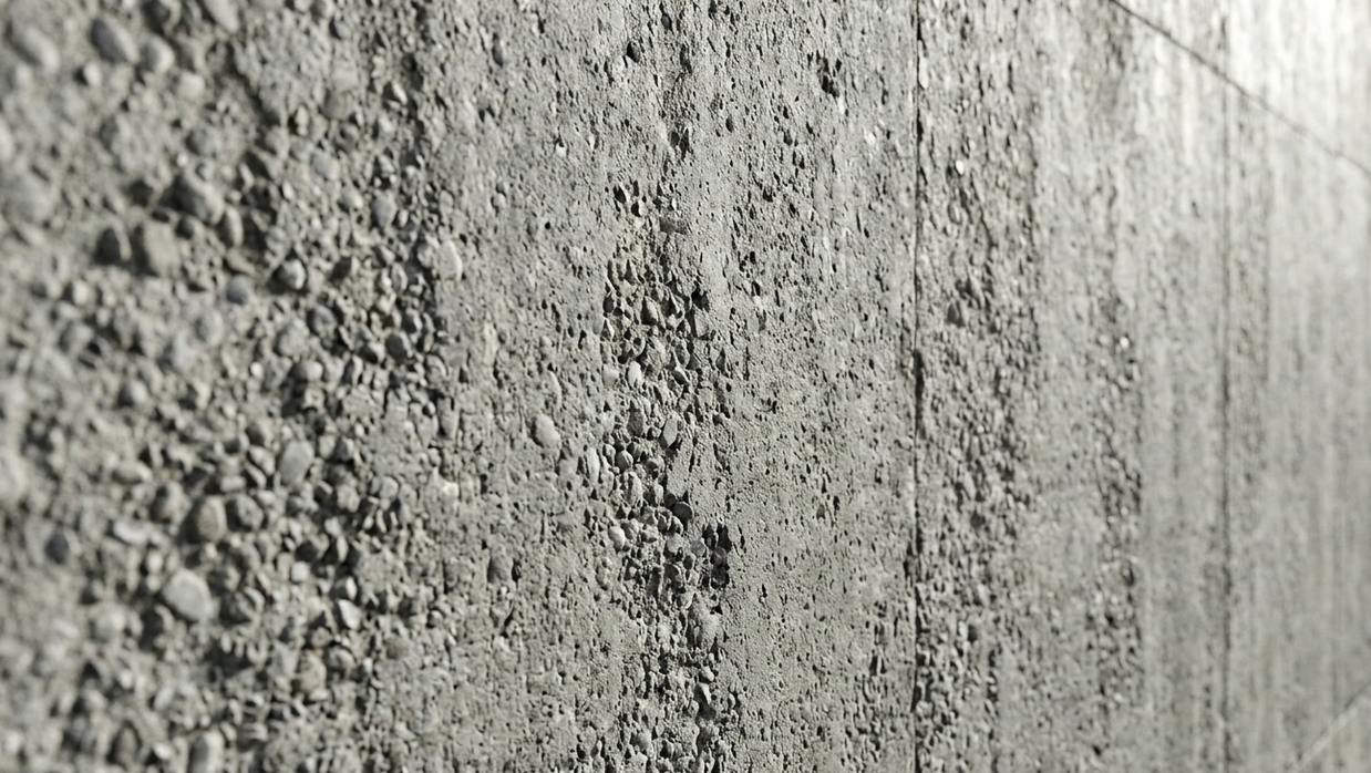 Dekorativni stenski panel - Beton Rough svetel - 150 x 80 cm