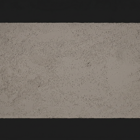 Dekorativni stenski panel - Beton Medio temen - 200 x 80 cm