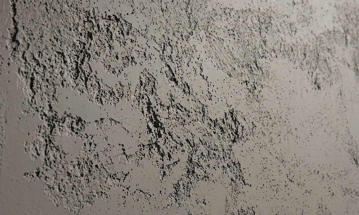 Dekorativni stenski panel - Beton Medio temen - 200 x 80 cm