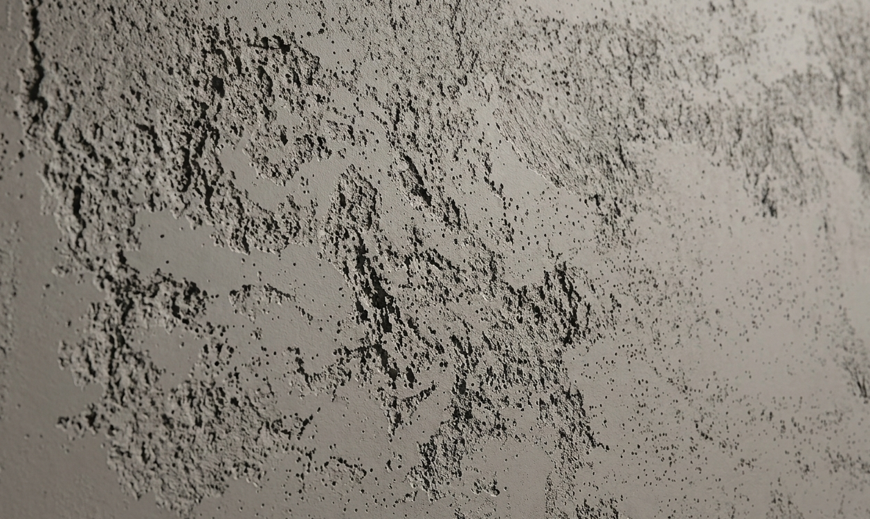 Dekorativni stenski panel - Beton Medio temen - 200 x 80 cm