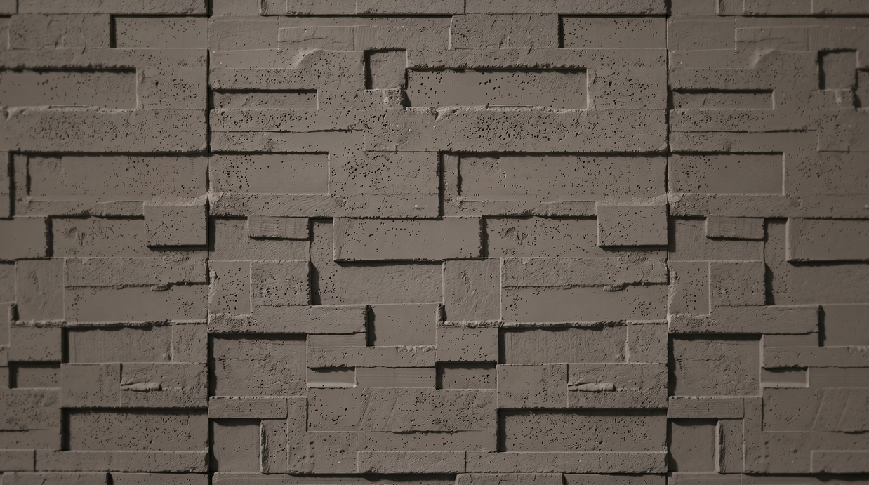 Dekorativni stenski panel - Beton Encofrado - 100 x 100 cm