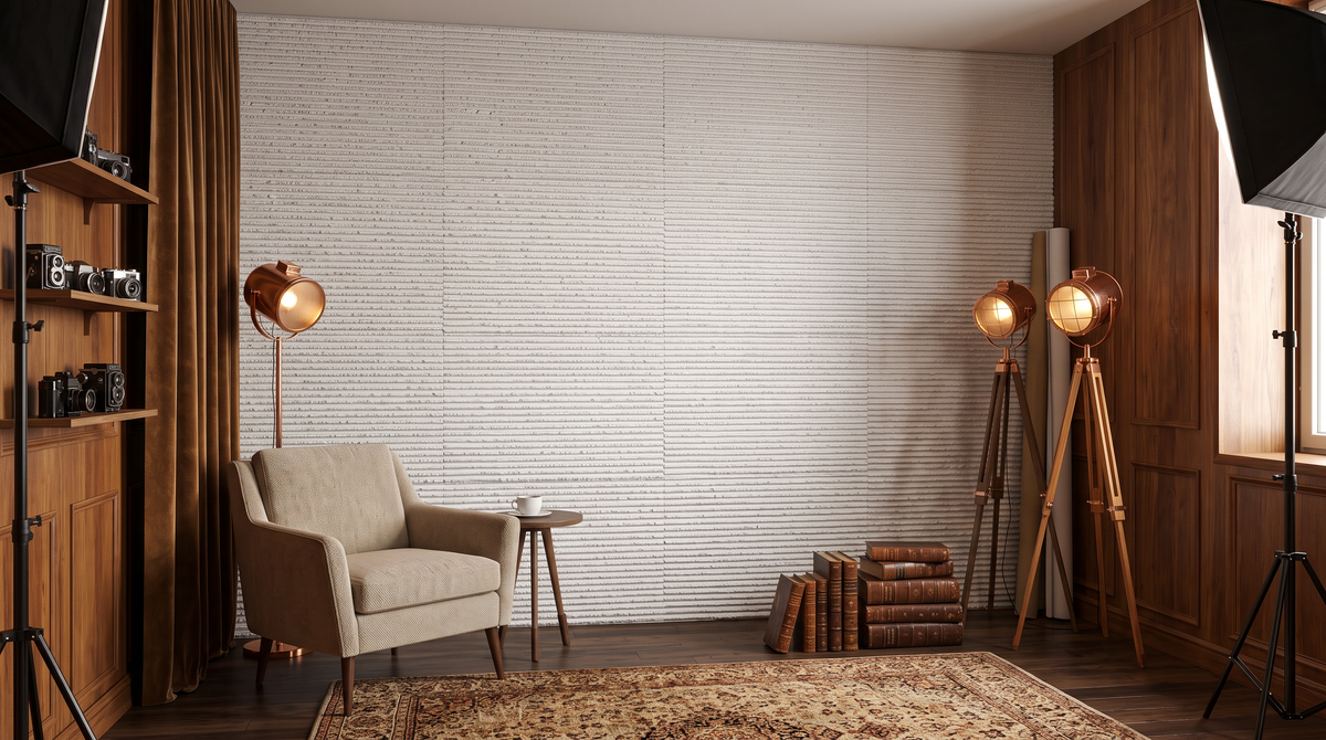Dekorativni stenski panel - Valovi Elba - 240 x 100 cm