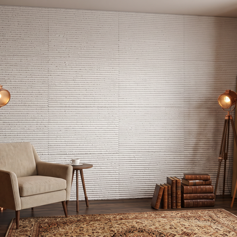 Dekorativni stenski panel - Valovi Elba - 240 x 100 cm