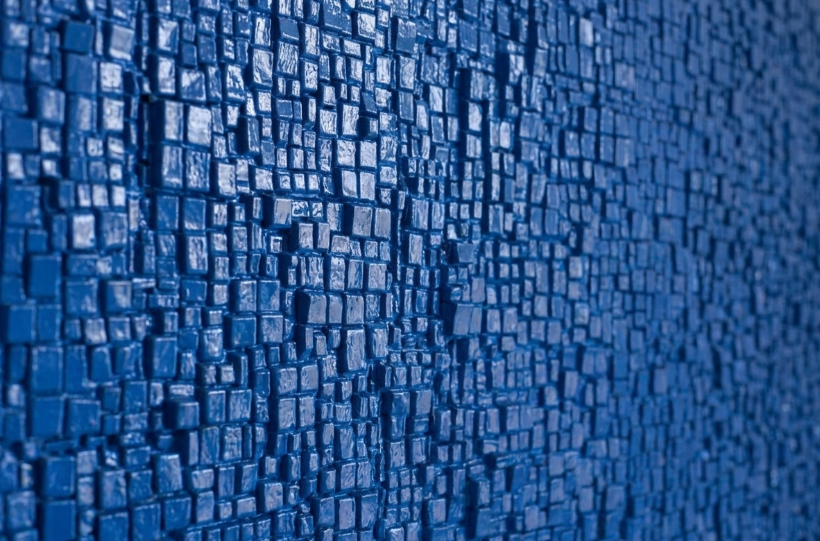 Dekorativni stenski panel - Tekstura Cube sijaj - 117 x 91 cm