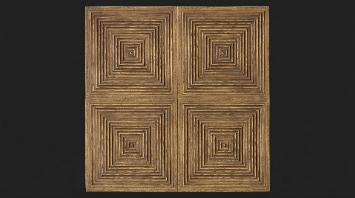 Dekorativni stenski panel - Tekstura Giza - 90,5 x 90,5 cm