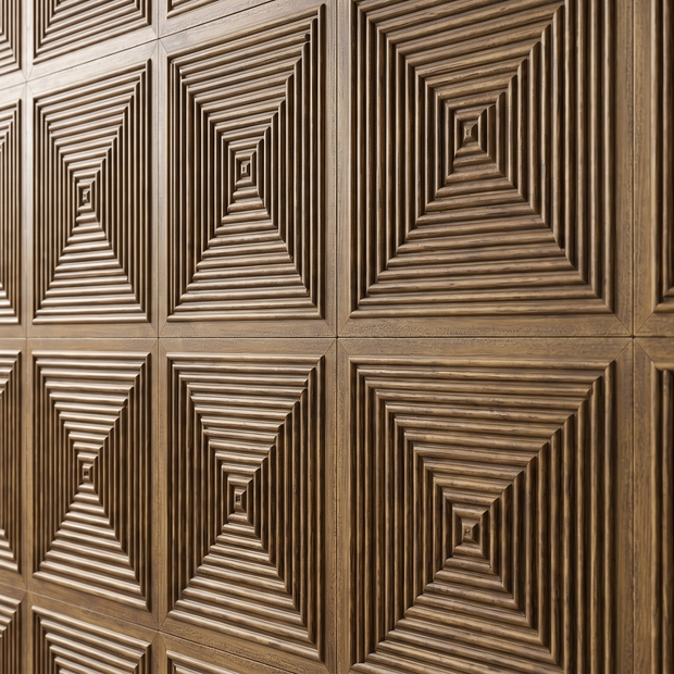 Dekorativni stenski panel - Tekstura Giza - 90,5 x 90,5 cm