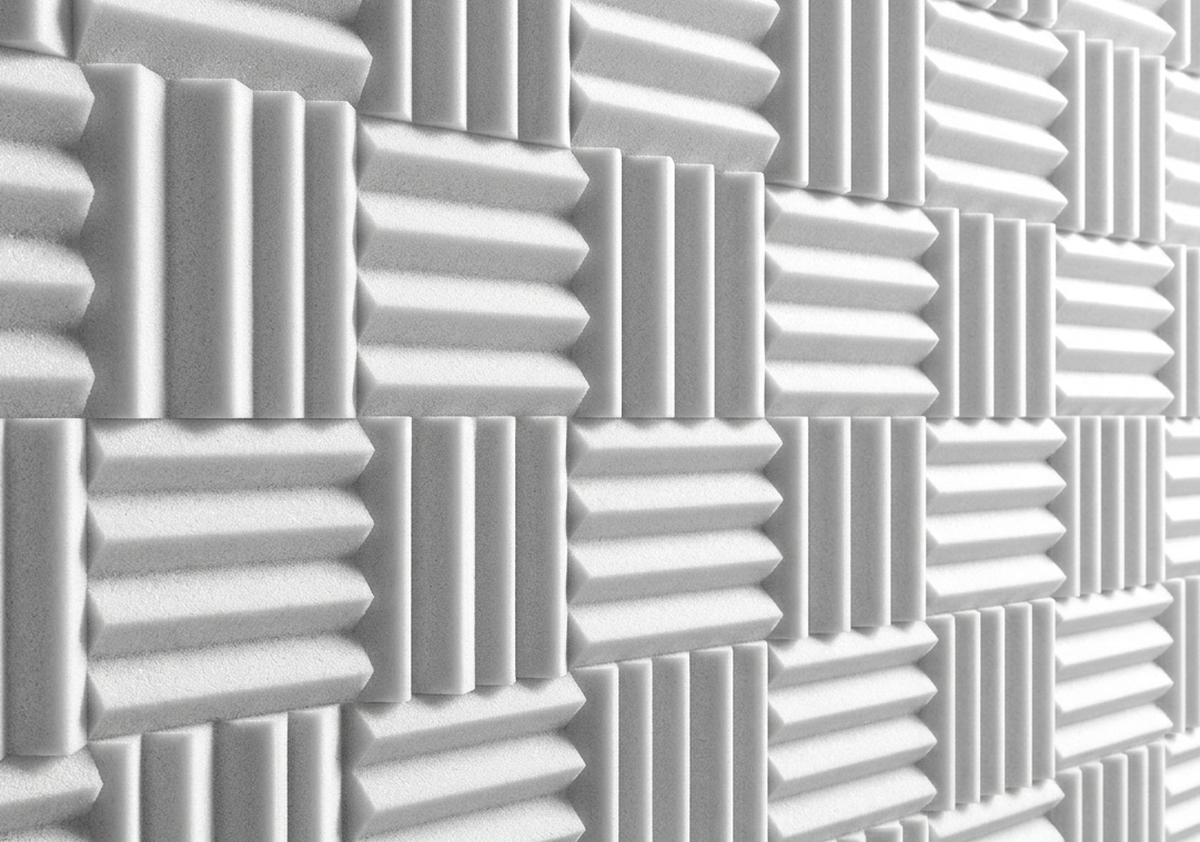 Dekorativni stenski panel - Tekstura Tokio bela - 87 x 87 cm