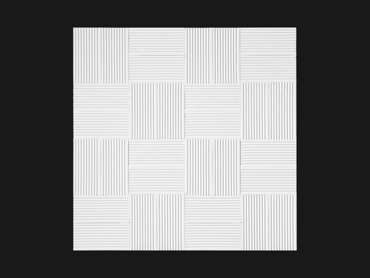 Dekorativni stenski panel - Tekstura Zen - 95,5 x 95,5 cm