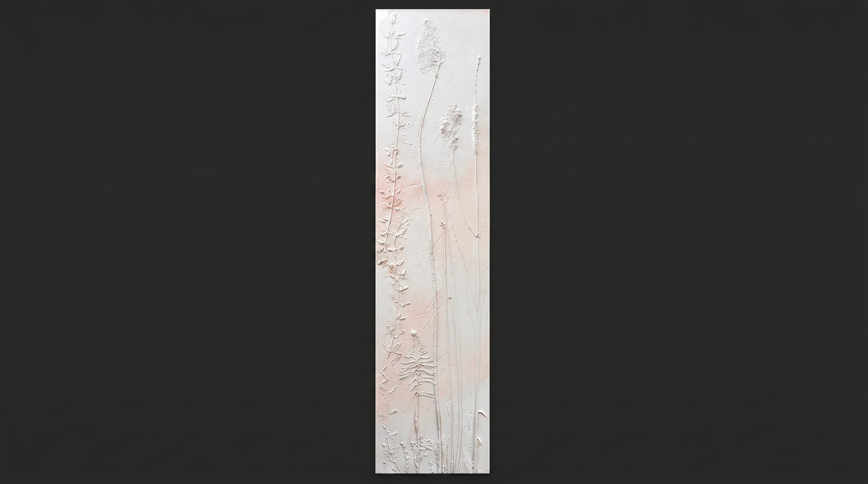 Dekorativni stenski panel - Cvetje Flores - 260 x 60 cm